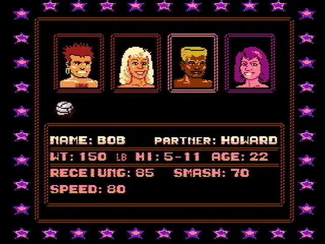 Venice Beach Volleyball screenshot 4 for NES
